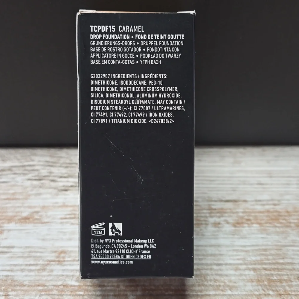 NYX Total Control Pro Foundation - Caramel
